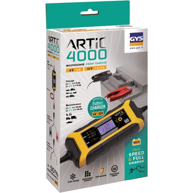 Chargeur de Batterie Artic 4000 référence fournisseur 31368067
